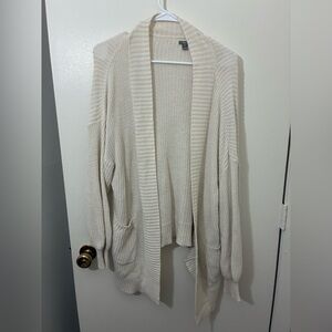 Aerie oversized Cream Knit Cardigan size XS/S